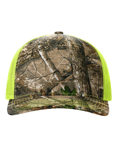 Richardson. Five-Panel Printed Trucker Cap. 112PFP