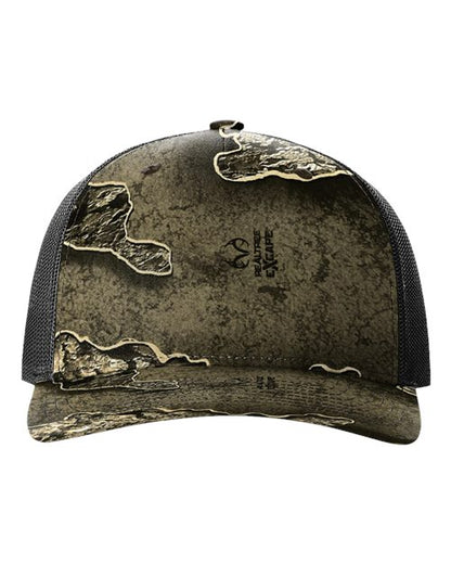 Richardson. Five-Panel Printed Trucker Cap. 112PFP
