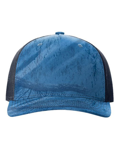Richardson. Five-Panel Printed Trucker Cap. 112PFP