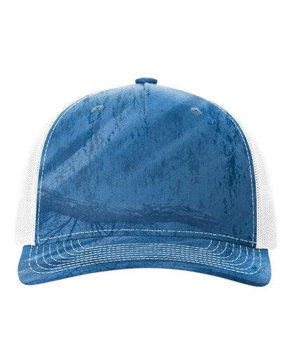 Richardson. Five-Panel Printed Trucker Cap. 112PFP