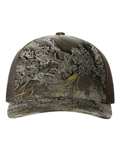 Richardson. Five-Panel Printed Trucker Cap. 112PFP
