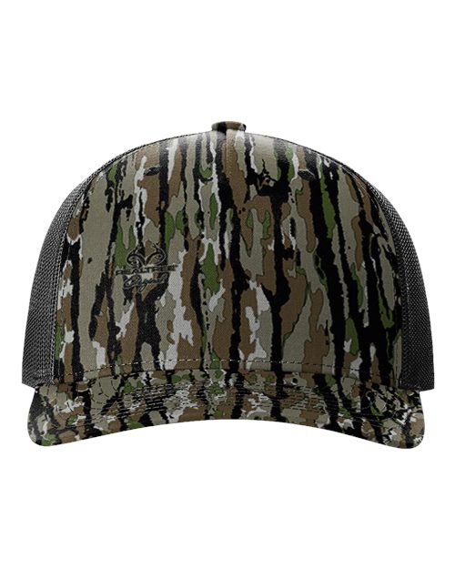 Richardson. Five-Panel Printed Trucker Cap. 112PFP