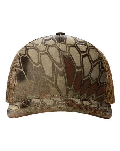 Richardson. Five-Panel Printed Trucker Cap. 112PFP