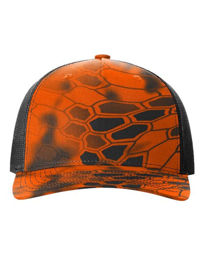 Richardson. Five-Panel Printed Trucker Cap. 112PFP