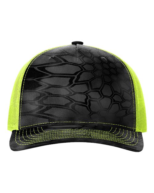 Richardson. Five-Panel Printed Trucker Cap. 112PFP