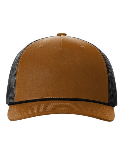 Richardson. Five-Panel Trucker with Rope Cap. 112FPR