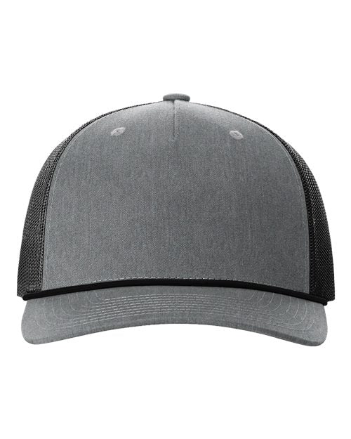Richardson. Five-Panel Trucker with Rope Cap. 112FPR