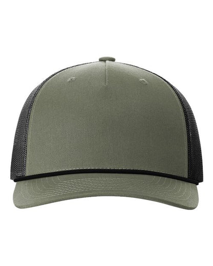 Richardson. Five-Panel Trucker with Rope Cap. 112FPR
