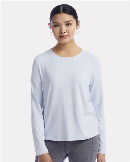Champion. Women's Sport Soft Touch Long Sleeve T-Shirt. CHP140