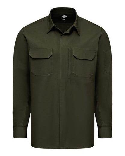 Dickies. Tactical Long Sleeve Shirt - Tall Sizes. LL94T
