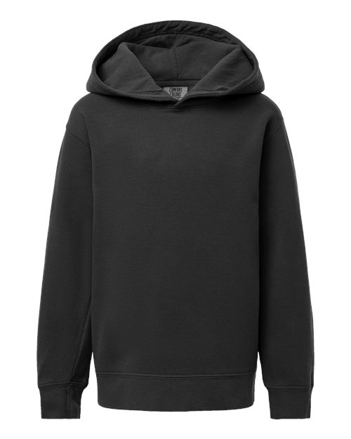 Comfort Colors. Youth Garment-Dyed Lightweight Fleece Hooded Sweatshirt. 1467Y