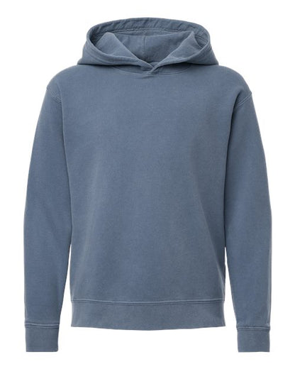 Comfort Colors. Youth Garment-Dyed Lightweight Fleece Hooded Sweatshirt. 1467Y