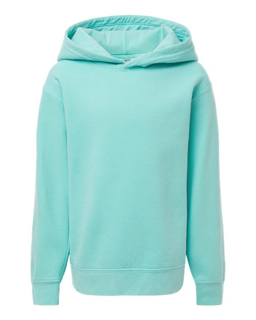 Comfort Colors. Youth Garment-Dyed Lightweight Fleece Hooded Sweatshirt. 1467Y