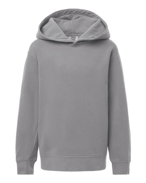 Comfort Colors. Youth Garment-Dyed Lightweight Fleece Hooded Sweatshirt. 1467Y