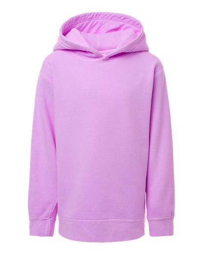 Comfort Colors. Youth Garment-Dyed Lightweight Fleece Hooded Sweatshirt. 1467Y