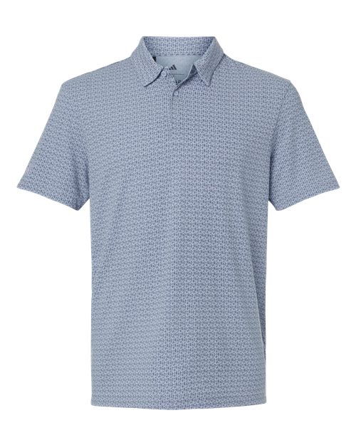 Adidas. Men's Blended Printed Polo. A702