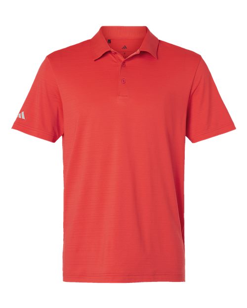 Adidas. Men's Textured Stripe Polo. A704