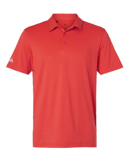 Adidas. Men's Textured Stripe Polo. A704