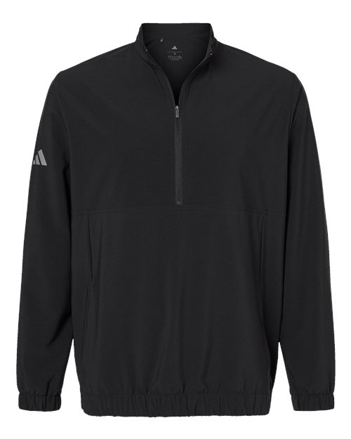Adidas. Men's Stretch Woven Half-Zip Pullover. A705