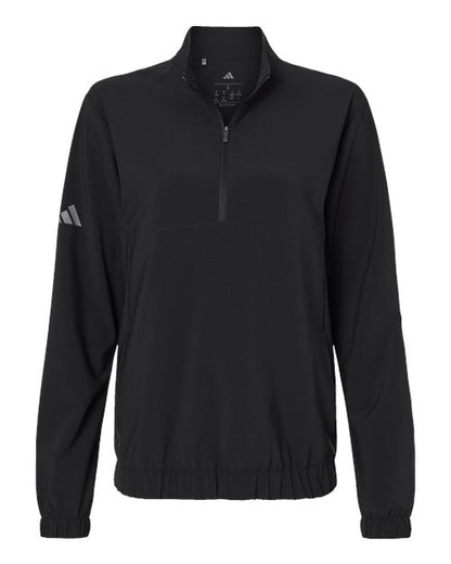 Adidas. Women's Woven Half-Zip Pullover. A706