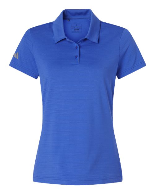 Adidas. Women's Textured Stripe Polo. A707