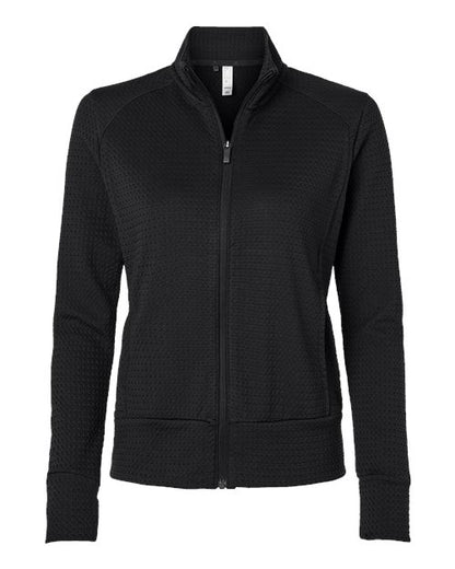Adidas. Women's Ultimate365 Textured Full-Zip Jacket. A1007
