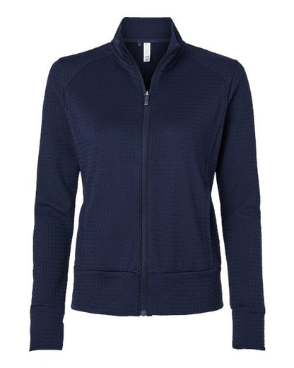 Adidas. Women's Ultimate365 Textured Full-Zip Jacket. A1007