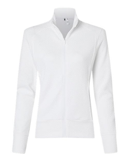 Adidas. Women's Ultimate365 Textured Full-Zip Jacket. A1007