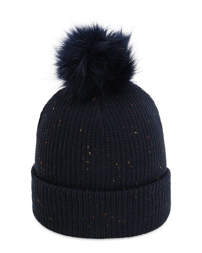 Imperial. The Montage Pom Cuffed Beanie. 6014