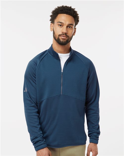 Adidas. Quarter-Zip Pullover. A587