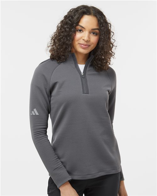 Adidas. Women's Spacer Quarter-Zip Pullover. A589