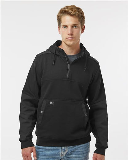 DRI DUCK. Men's Mission Quarter-Zip Hooded Pullover. 7349