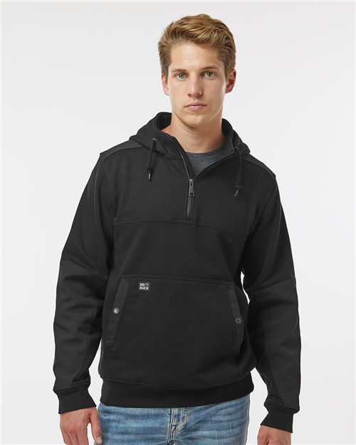 DRI DUCK. Men's Mission Quarter-Zip Hooded Pullover. 7349