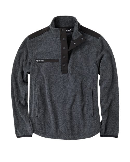 DRI DUCK. Women's Sierra Melange Fleece Pullover. 9341