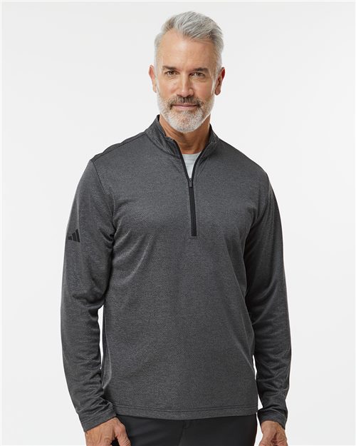Adidas. Space Dyed Quarter-Zip Pullover. A593
