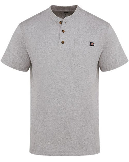 Dickies. Heavyweight Traditional Short Sleeve Henley. WS51