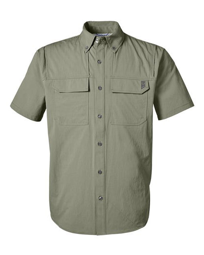 HUK. Men's Creekbed Short Sleeve Shirt. H150183