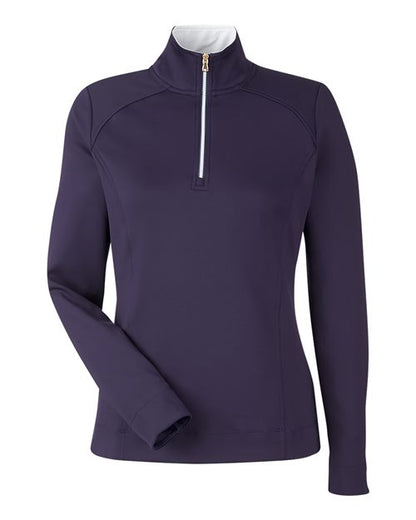 Fairway & Greene. Women's Wells Tech Quarter-Zip Pullover. F12250