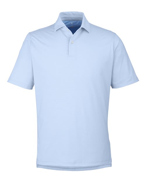 Fairway & Greene. Men's USA Made Mini Stripe Tech Polo. I11526