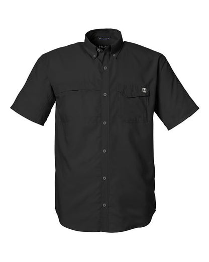 HUK. Men's Tide Point Short Sleeve Shirt. H150171