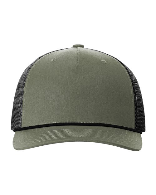 Richardson. Five-Panel Trucker with Rope Cap. 112FPR