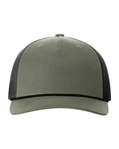 Richardson. Five-Panel Trucker with Rope Cap. 112FPR