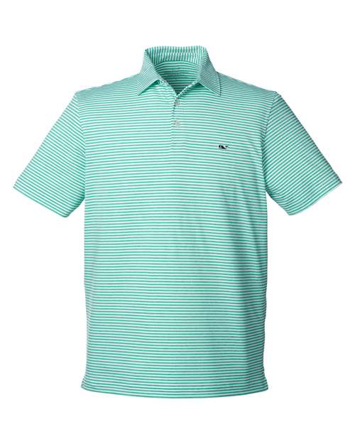 vineyard vines. Men's Heathered Winstead Sankaty Polo. G011145