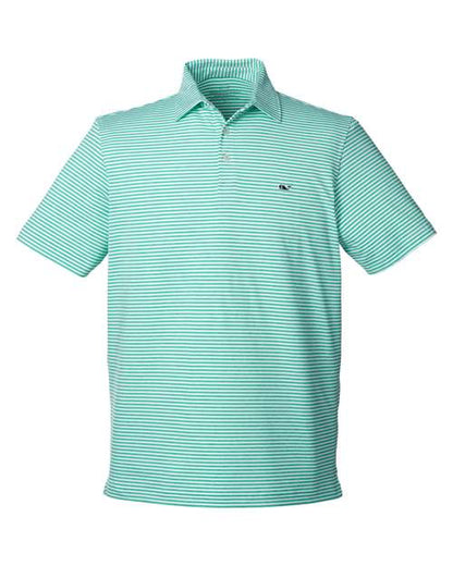 vineyard vines. Men's Heathered Winstead Sankaty Polo. G011145
