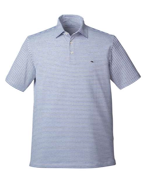 vineyard vines. Men's Heathered Winstead Sankaty Polo. G011145