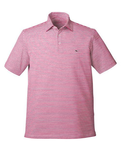 vineyard vines. Men's Heathered Winstead Sankaty Polo. G011145