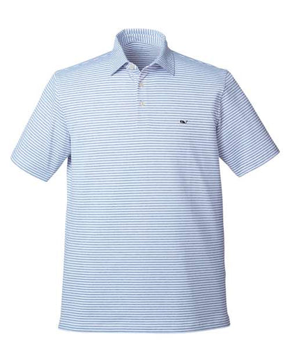 vineyard vines. Men's Heathered Winstead Sankaty Polo. G011145