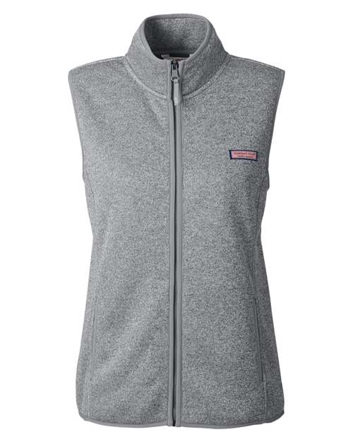 vineyard vines. Women's Mountain Sweater Fleece Vest. O001411