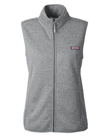vineyard vines. Women's Mountain Sweater Fleece Vest. O001411