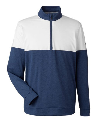 Puma Golf. Men's Cloudspun Warm Up Quarter-Zip Pullover. 595803